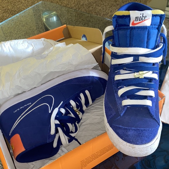 Blazer Mid 77’ Deep Royal Blue “First Use” - Picture 6 of 8